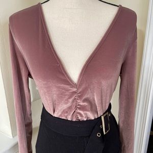 Express Velvet bodysuit